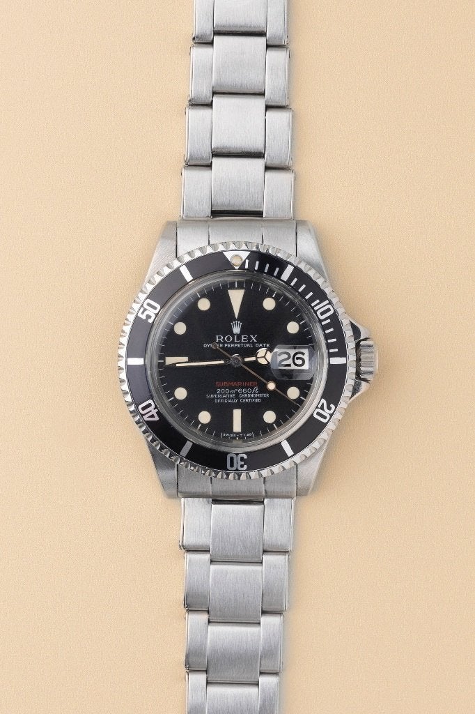 Rolex Submariner 1680 Red MK1 Full set Zeldzaam, Sieraden, Tassen en Uiterlijk, Horloges | Heren, Ophalen, Staal, Polshorloge