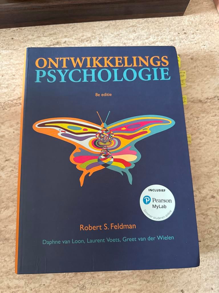 Ontwikkelingspsychologie - Robert S. Feldman (8e editie), Ophalen of Verzenden, Zo goed als nieuw, Ontwikkelingspsychologie