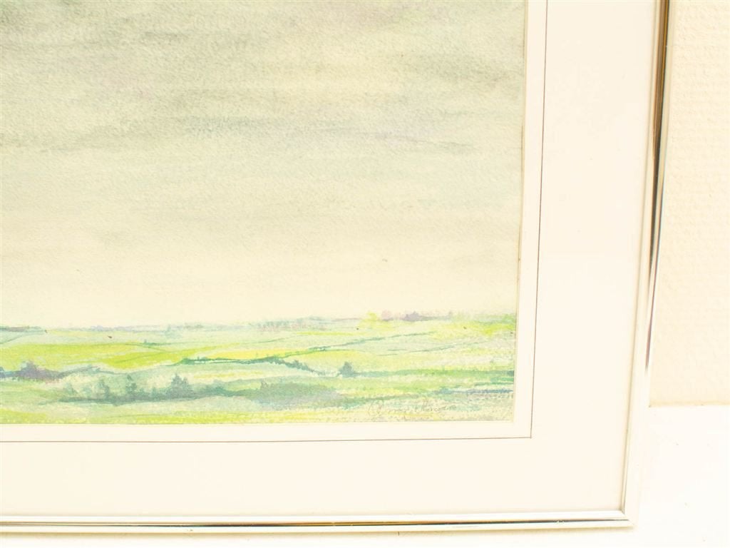 Schilderij landschap 31316, Ophalen of Verzenden, Gebruikt, Schilderij