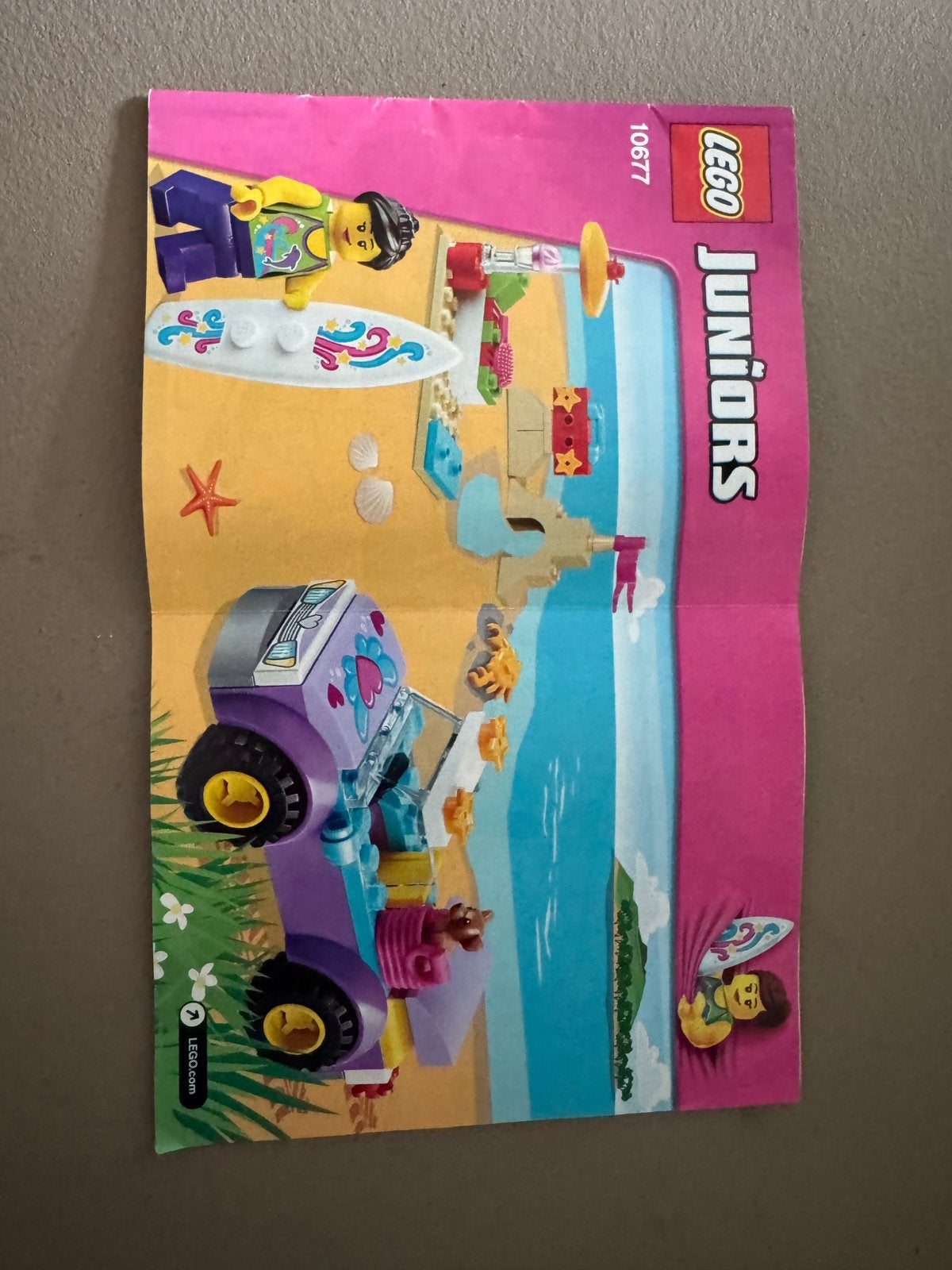 Lego Juniors 10677: Strandbuggy Avontuur, Overige thema's, Lego, Ophalen of Verzenden, Zo goed als nieuw