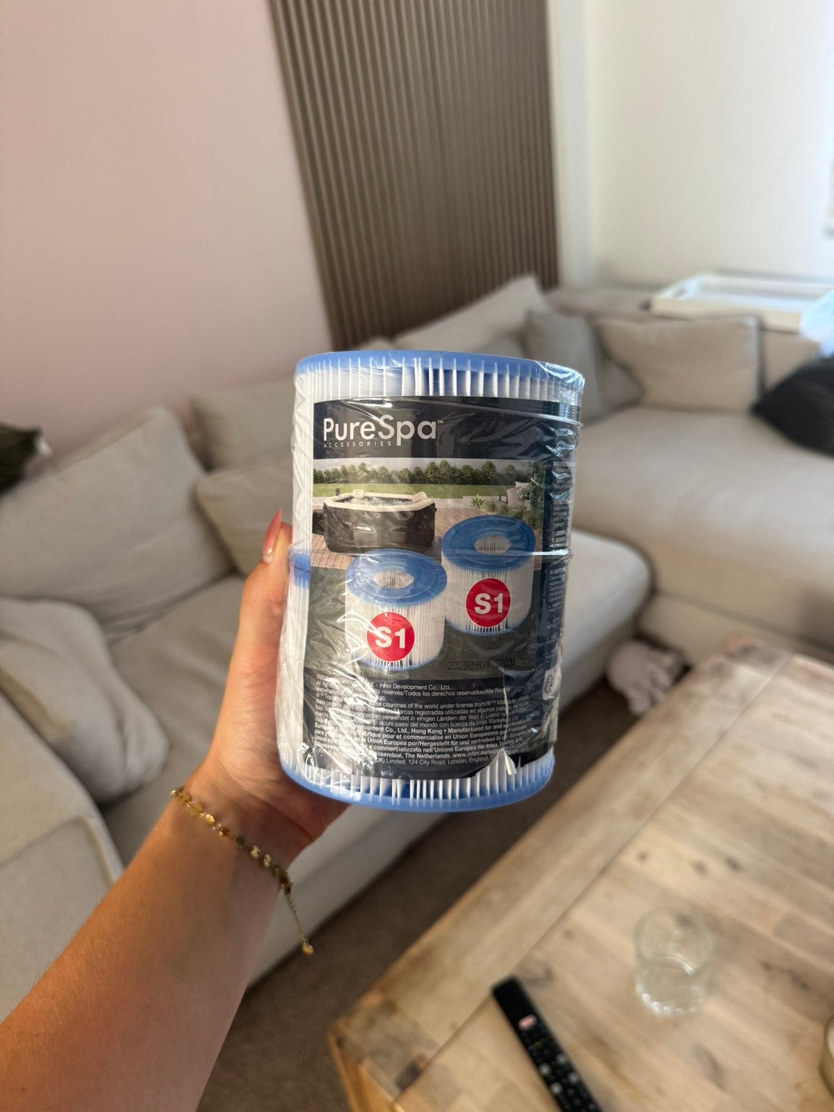 Zwembad filted Intex PureSpa type S1, Ophalen of Verzenden, Nieuw