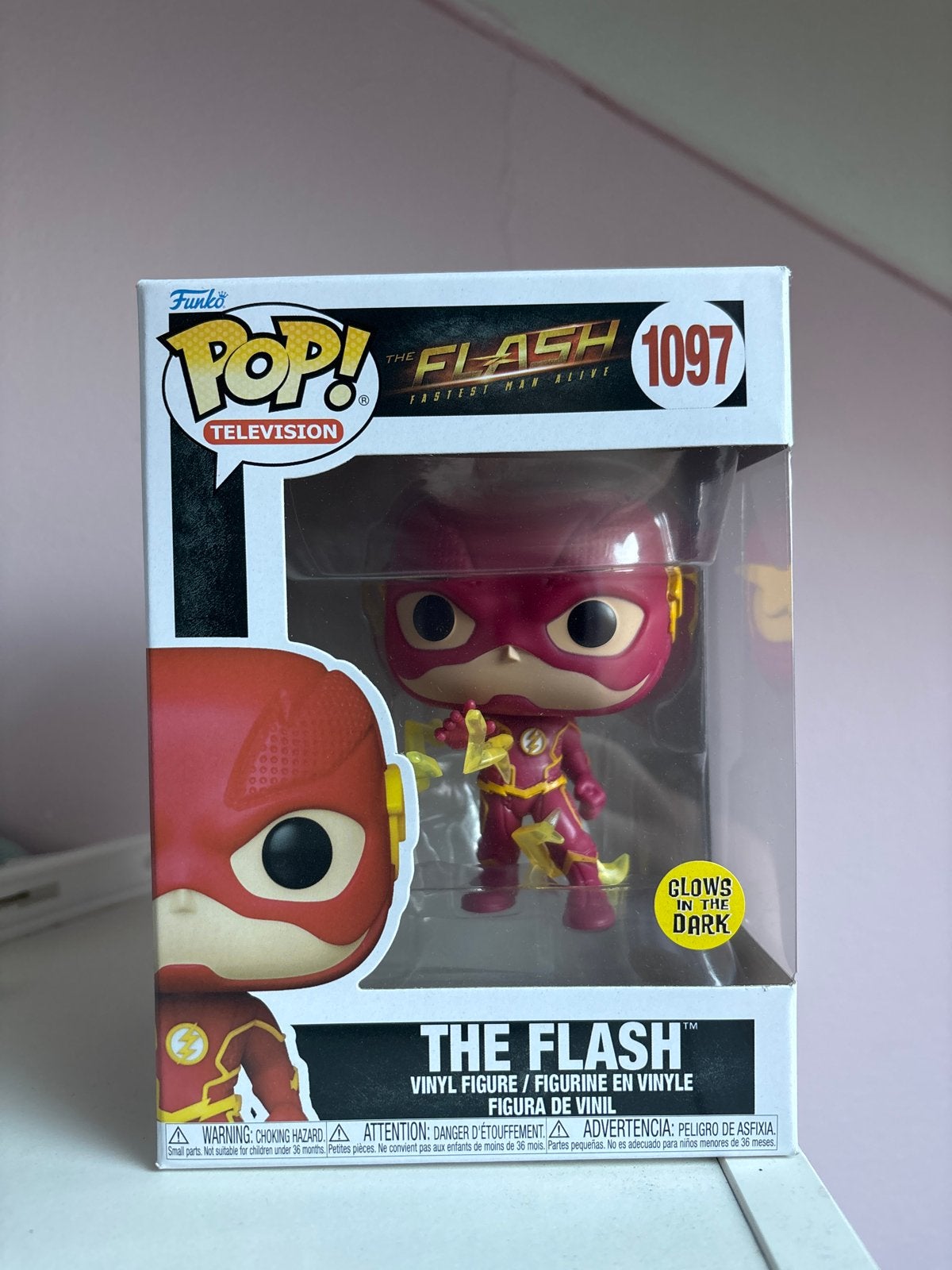 Funko Pop! The Flash (Glow in the Dark) - Nieuw in doos, Verzenden, Nieuw