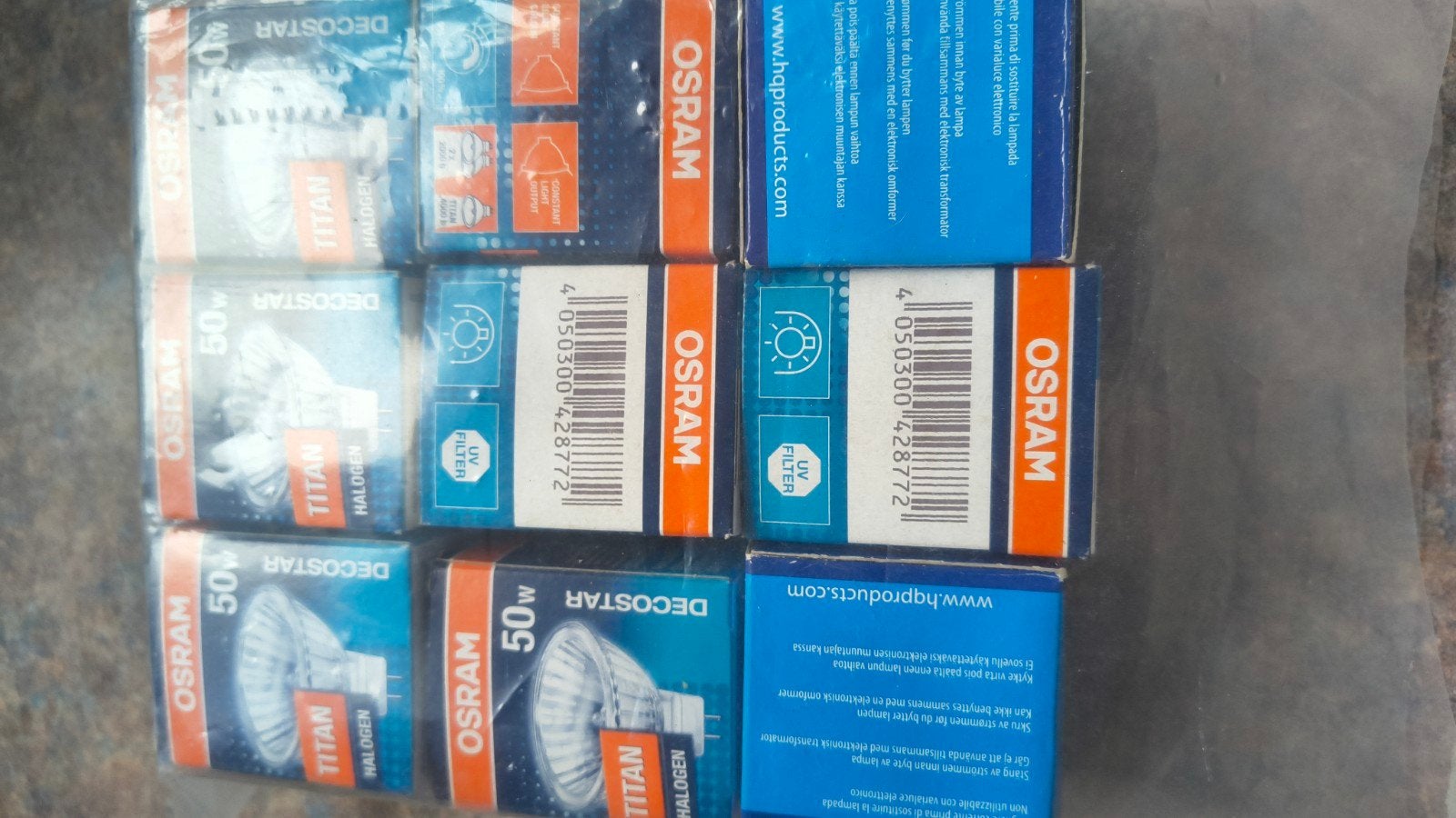 OSRAM Decostar Halogeenlampen 50W - Nieuw in verpakking, 30 tot 60 watt, Osram, Nieuw, Ophalen of Verzenden
