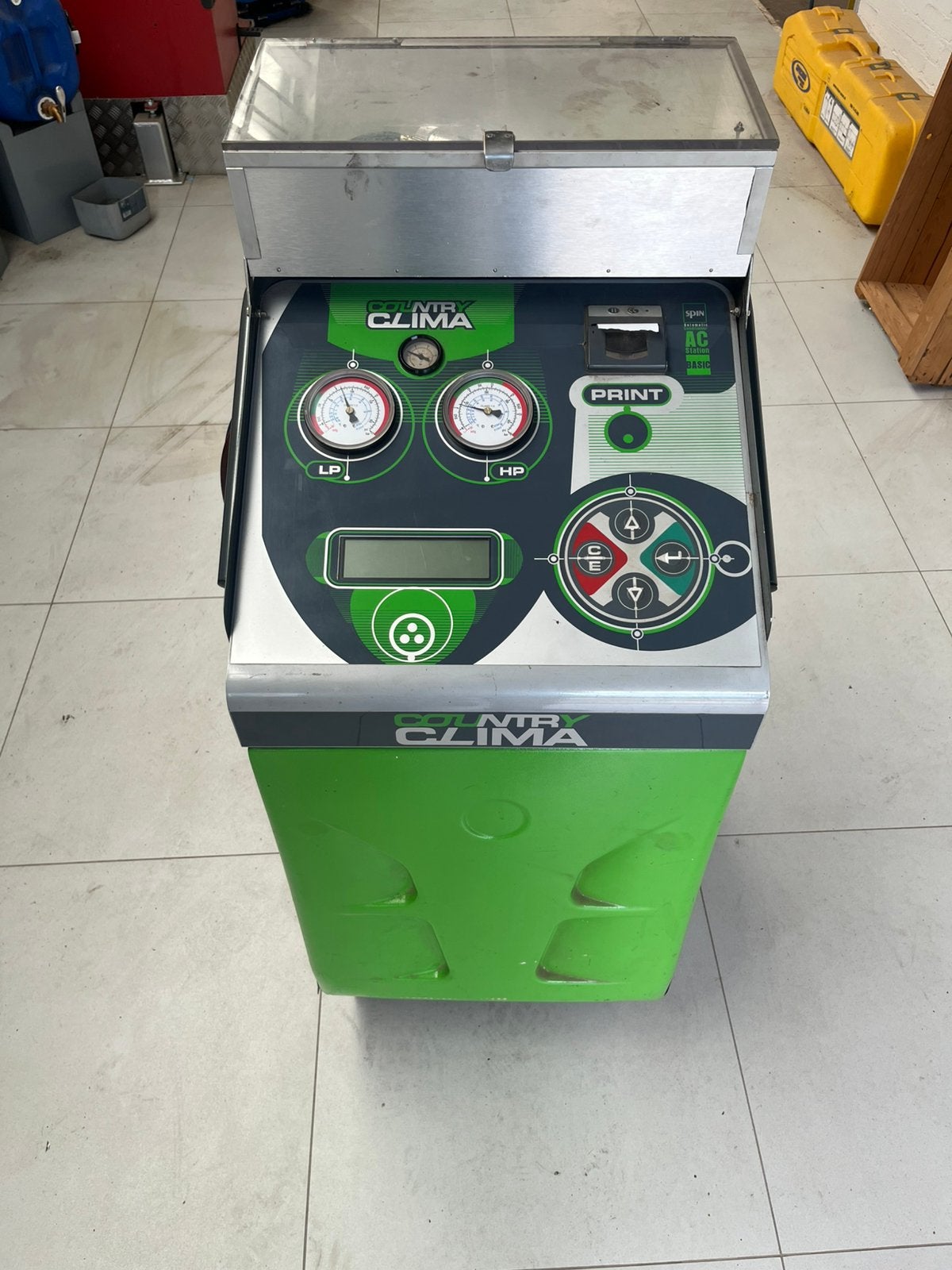 Airco machine 134a country clima, Ophalen, Gebruikt