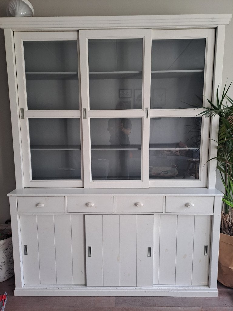 Buffetkast hout van wood, Huis en Inrichting, Ophalen, Gebruikt, 200 cm of meer, 150 tot 200 cm