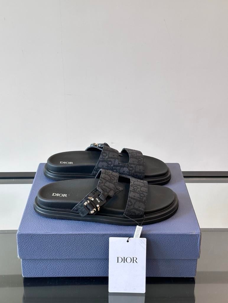Dior Slippers - Meerdere Maten Beschikbaar, Kleding | Heren, Schoenen, Ophalen of Verzenden, Nieuw, Zwart, Slippers