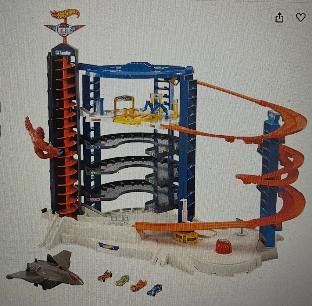 Hot Wheels Super Ultimate Garage, Ophalen, Gebruikt
