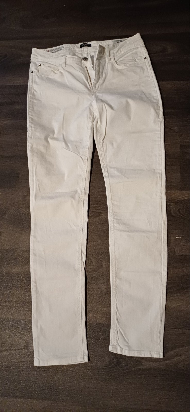 CAVALLARO Napoli spijkerbroek maat 30, CAVALLARO, Wit, Ophalen of Verzenden, W30 - W32 (confectie 38/40)