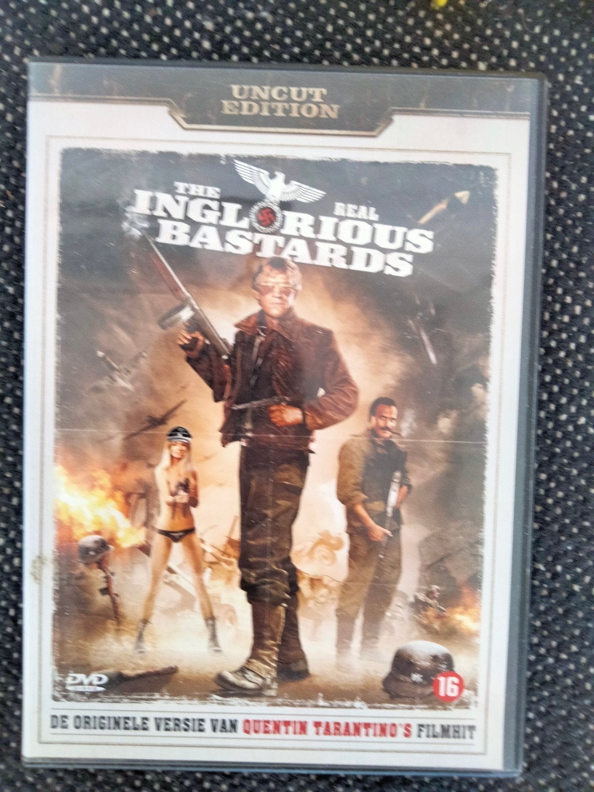 The Inglorious Real Bastards - Uncut Edition DVD, Vanaf 16 jaar, Ophalen of Verzenden, Gebruikt, Actiethriller