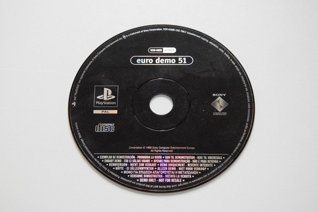 Playstation 1 (PSX): Euro Demo 51 (SCED-01825), Gebruikt, 1 speler, Ophalen of Verzenden, Vanaf 3 jaar