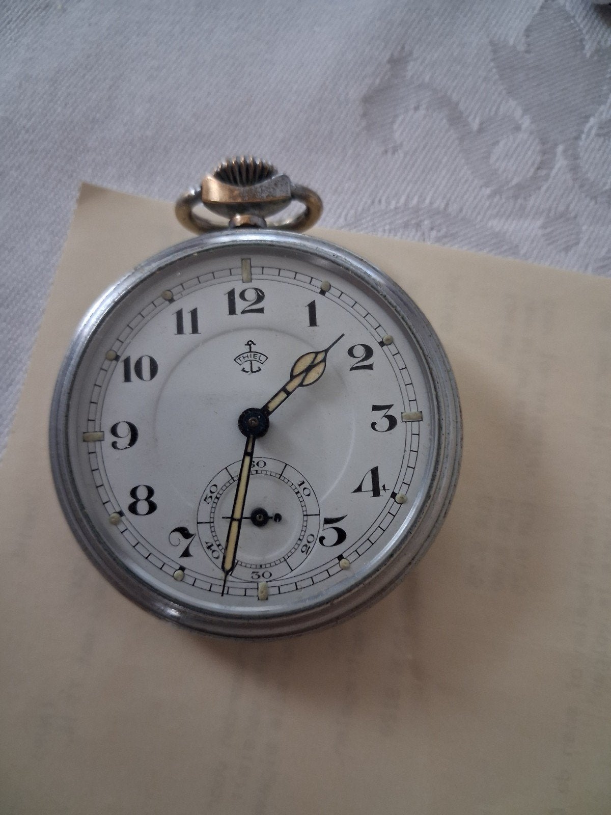Zakhorloge van het merk  Thiel, Overige merken, Zakhorloge, Staal, 1930 tot 1960