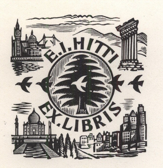 1721 Ex Libris Nederland : Thijs Mauve, 1959, Verzenden, Ex libris