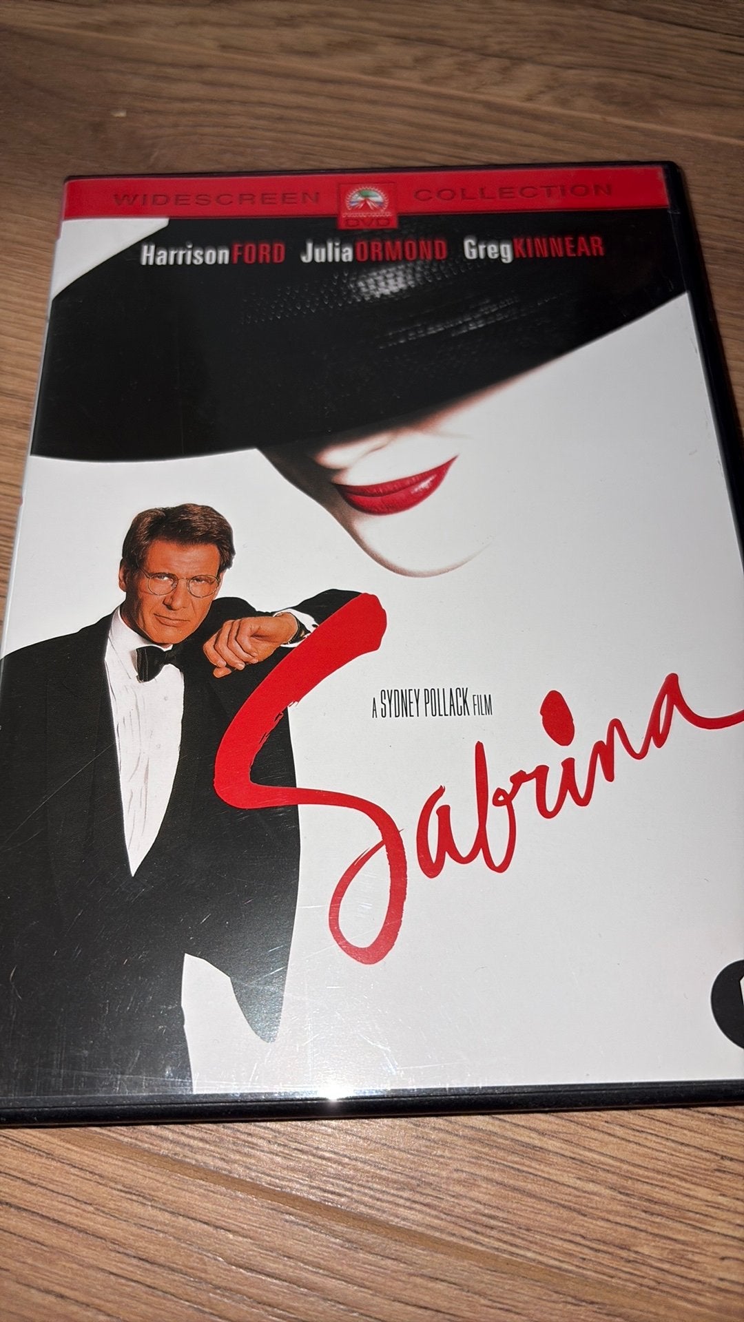 Sabrina van Sydney Pollack met Harrison Ford op dvd., Vanaf 16 jaar, Ophalen of Verzenden, Zo goed als nieuw, Actiekomedie