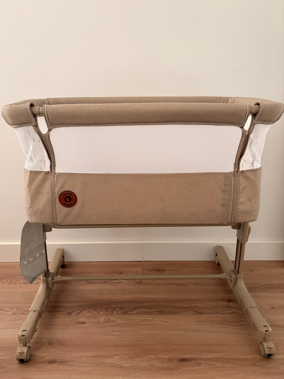 Lionelo Bedside Crib – Uitstekende staat, Ophalen, Zo goed als nieuw, Wieg