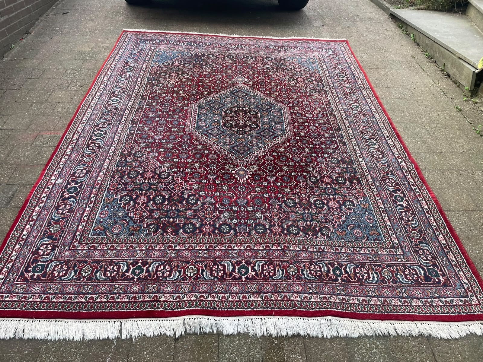 prachtig groot handgeknoopt Perzisch tapijt 270x200!, Perzisch, 200 cm of meer, Ophalen of Verzenden, Zo goed als nieuw