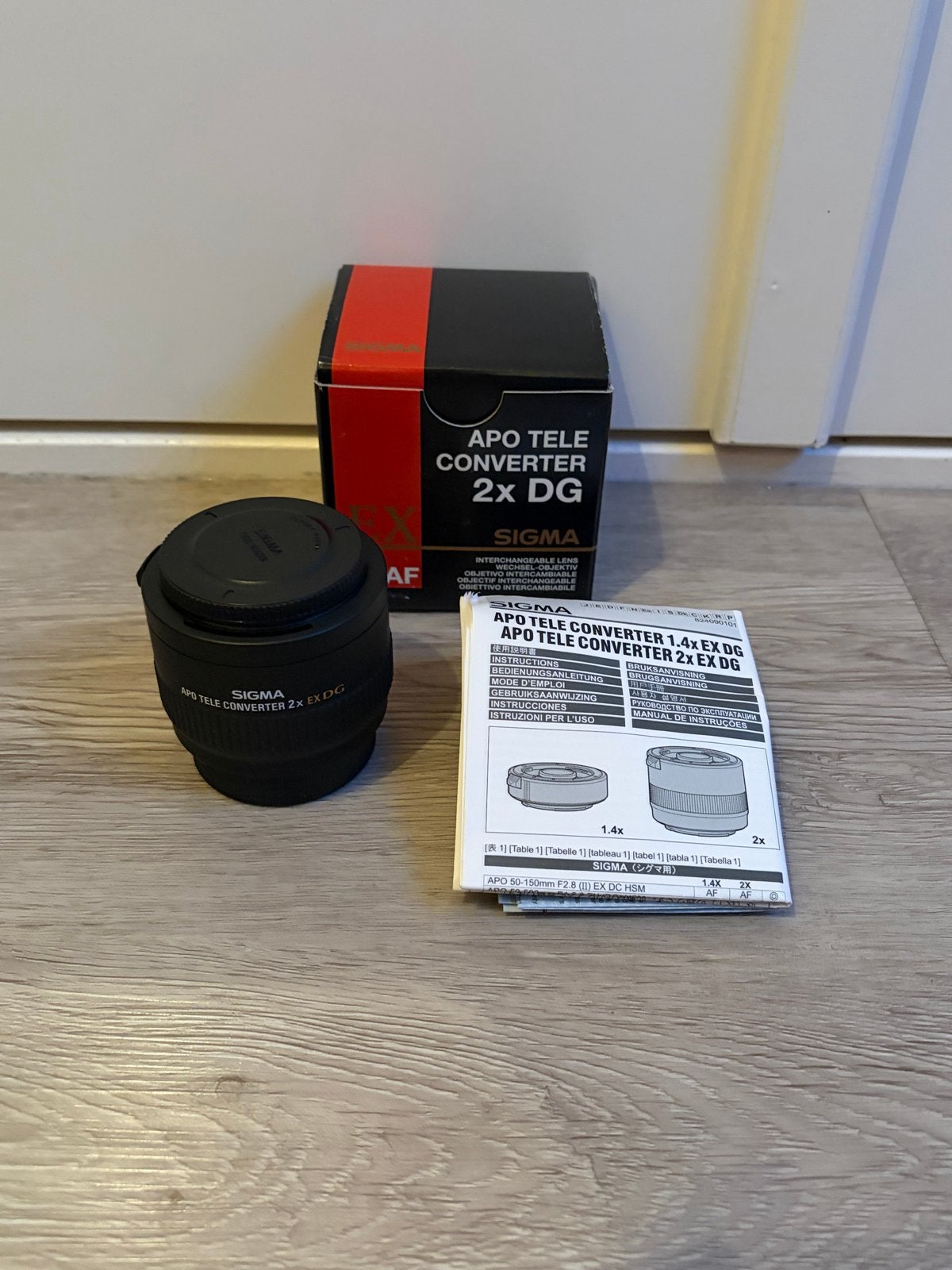 Sigma APO Tele Converter 2x EX DG (Nikon), Ophalen of Verzenden, Zo goed als nieuw