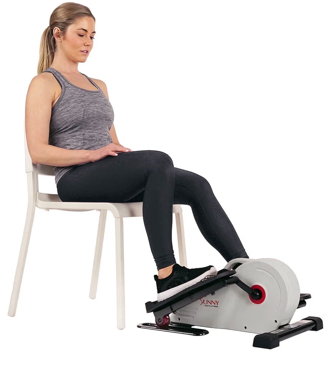 Sunny Health & Fitness Magnetische Desk Elliptical, Sport en Fitness, Fitnessapparatuur, Ophalen, Nieuw, Crosstrainer, Metaal