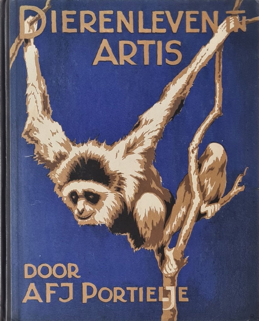 Dierenleven in Artis door A.F.J. Portielje, Ophalen of Verzenden, Gelezen, AFJ Portielje, Plaatjesalbum