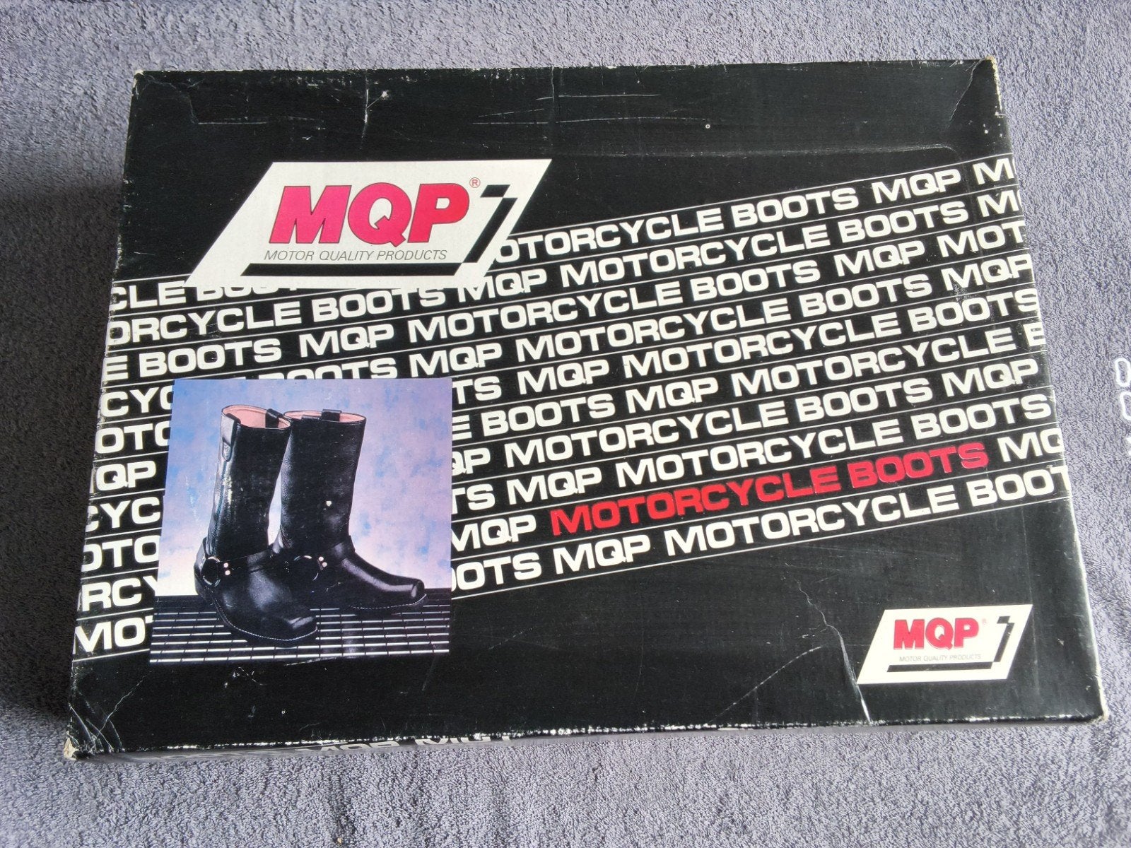 MQP Motorlaarzen Zwart - Maat 44 izgst., Motoren, Kleding | Motorkleding, Heren, MQP, Ophalen of Verzenden, Nieuw zonder kaartje