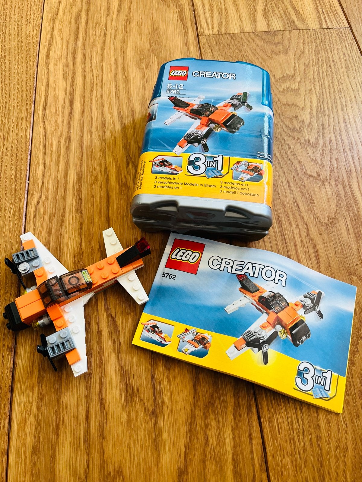 Lego Creator 5762: Vliegtuig 3-in-1 set, Gebruikt, Lego, Overige typen, Ophalen of Verzenden