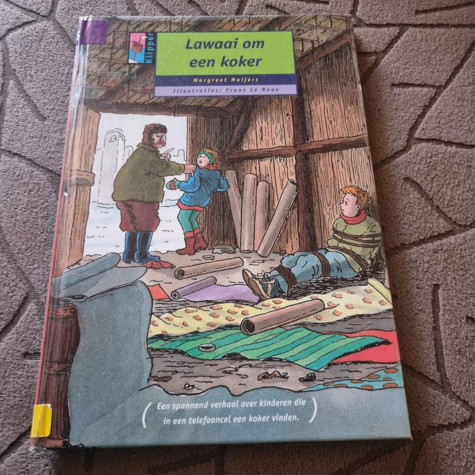 Lawaai om een koker - Margreet Maljers (Kinderboek) AVI M5, Ophalen of Verzenden, Gelezen, Margreet Maljers, Fictie algemeen