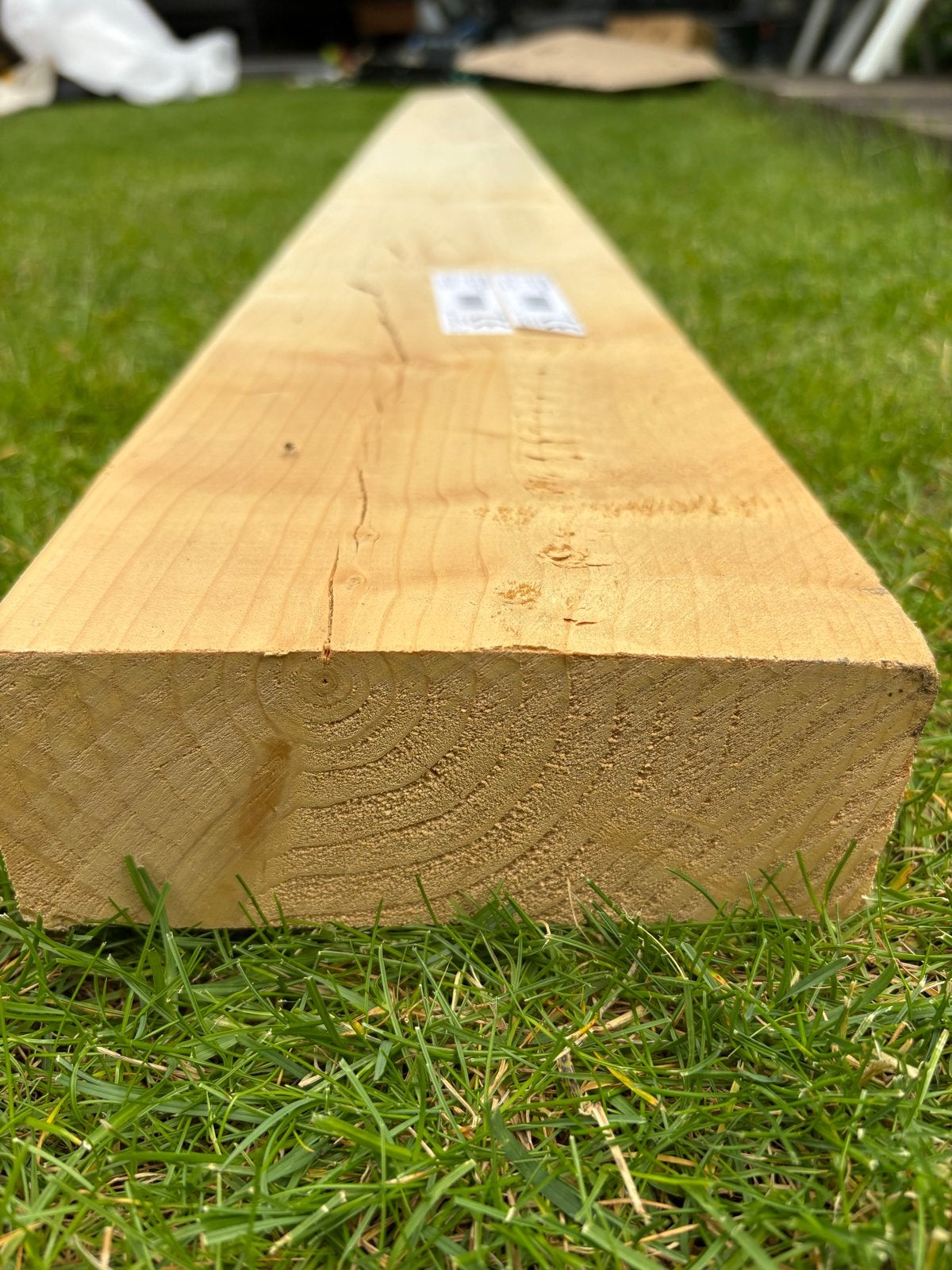Geschaafd Vuren Balk 59x156mm, 300cm - Nieuw, Ophalen, Nieuw, Balk, Vuren