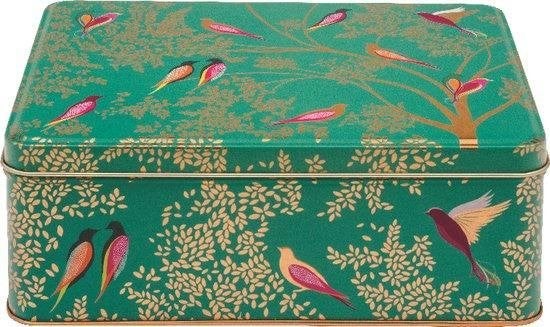 Meander Sara Miller bewaarblik vogels groen, Groen, Nieuw, Ophalen of Verzenden, Overige merken