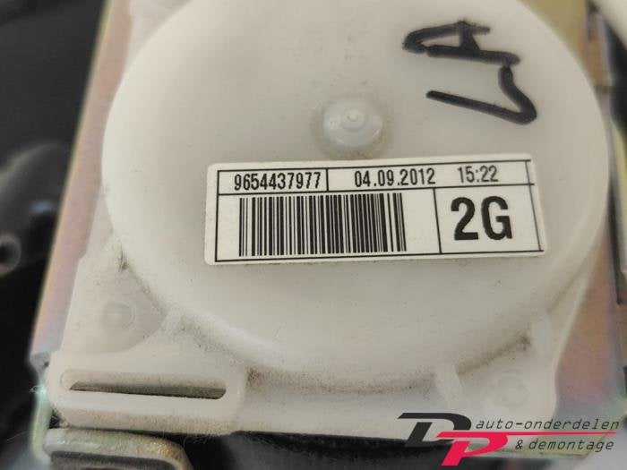 Veiligheidsgordel links-achter van een Citroen C4 Grand Pica, Auto-onderdelen, Gebruikt, -, Ophalen of Verzenden, -