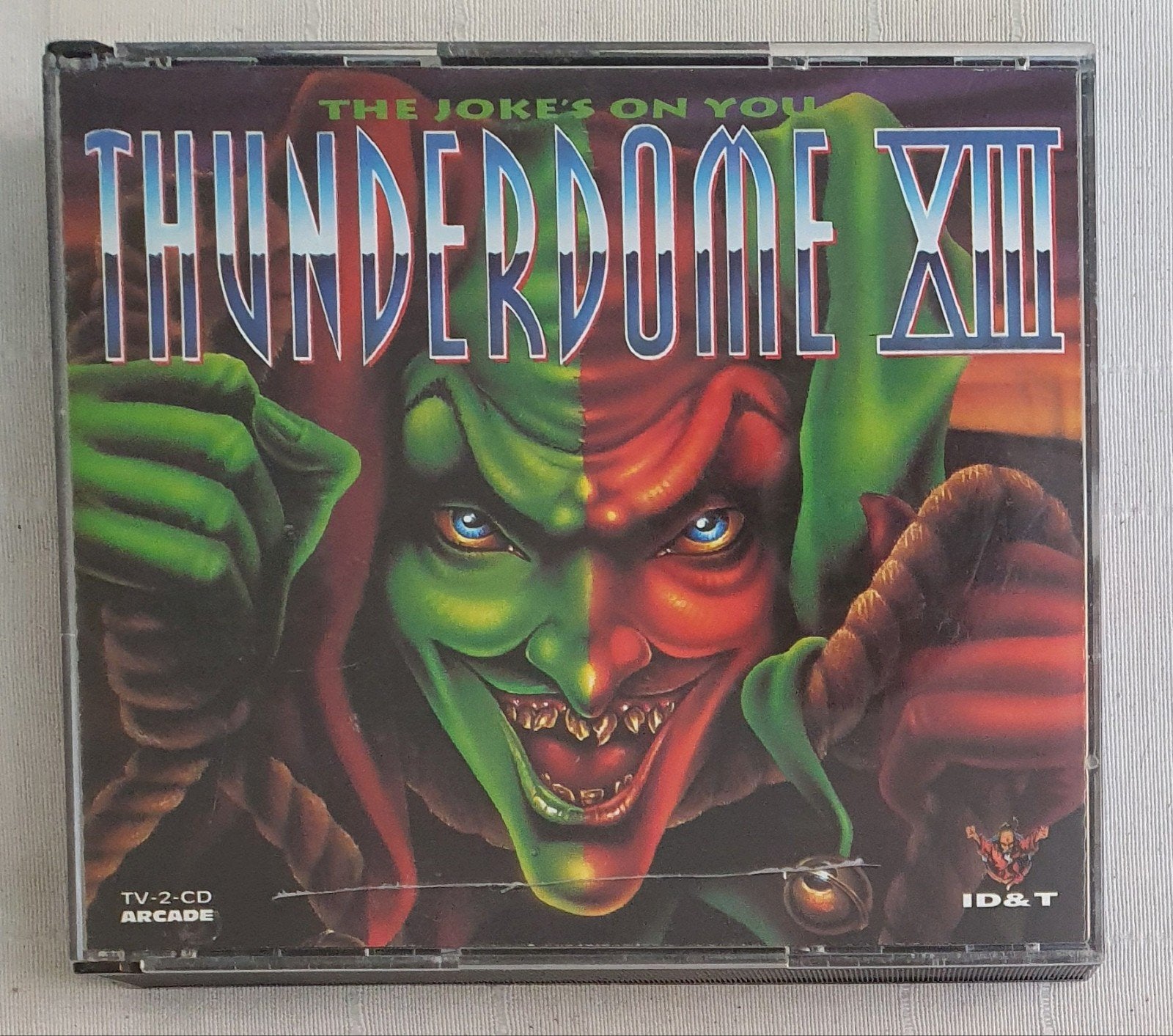 2CD Thunderdome XIII - The joke's on you - 1996, Verzenden, Gebruikt, Inclusief boekje