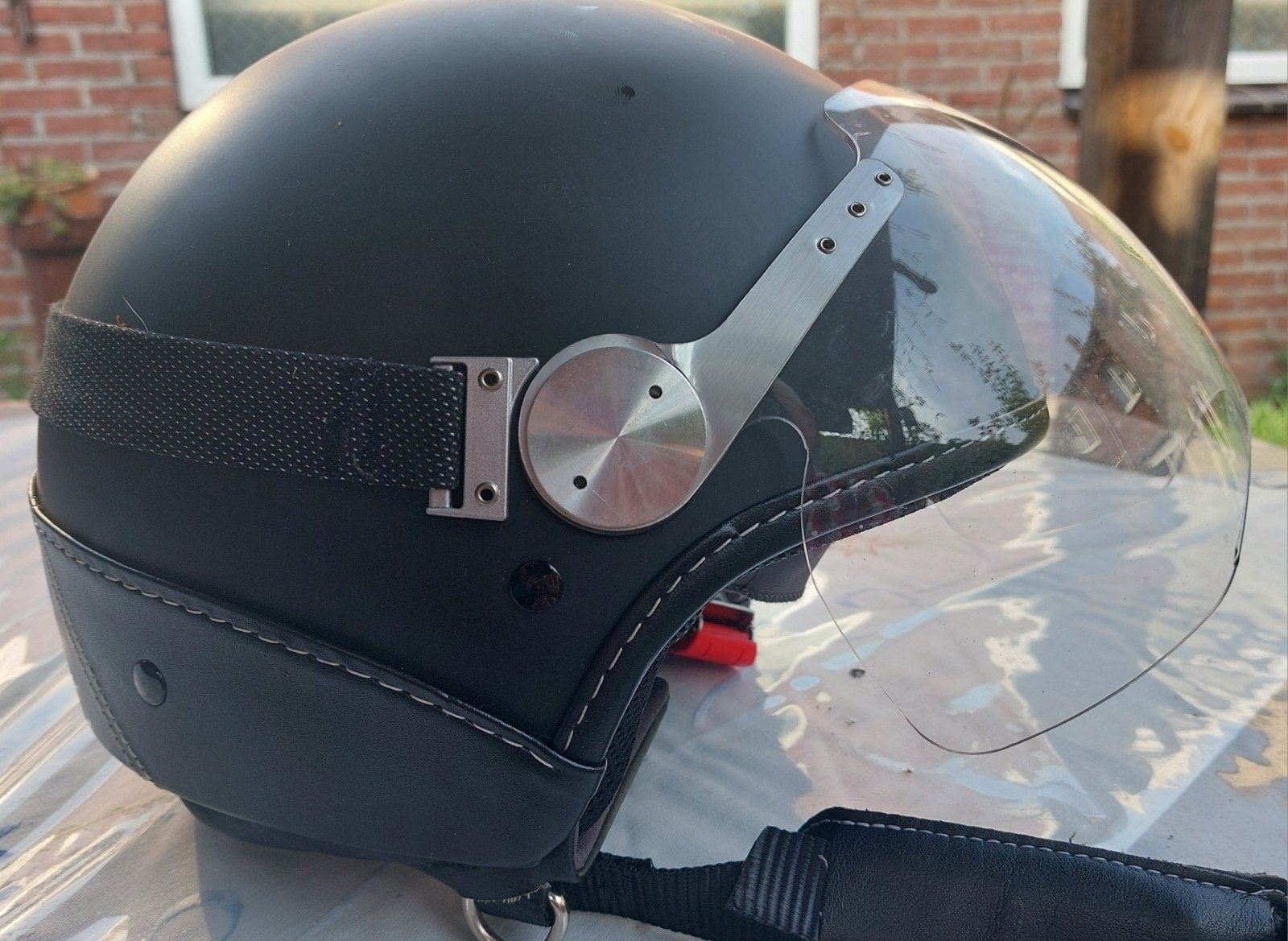 Vespa Granturismo Jethelm - Maat L (59/60), Motoren, Overige merken, Heren, Jethelm, Ophalen of Verzenden