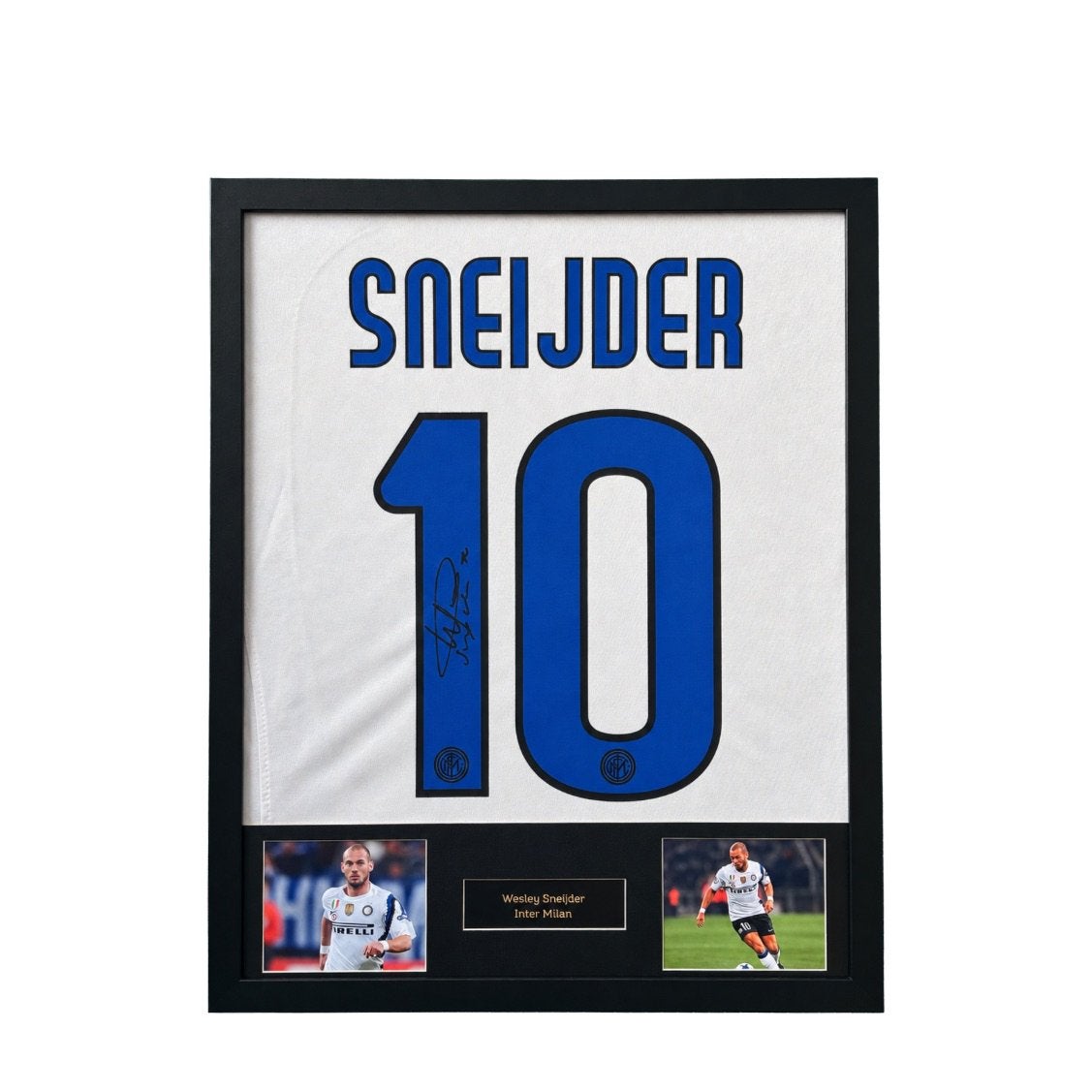 Wesley Sneijder gesigneerd Inter Milan uitshirt, Buitenlandse clubs, Shirt, Verzenden, 1695 CX, 28