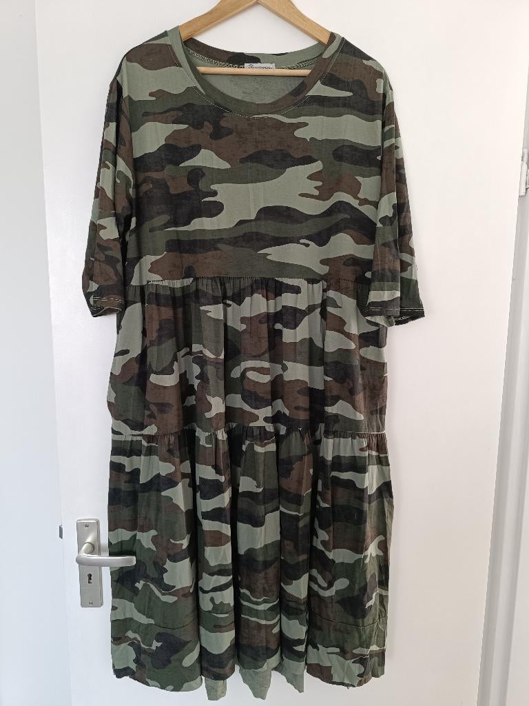 Jurk met zakken, Overige kleuren, Maat 46/48 (XL) of groter, Nieuw, Ophalen of Verzenden