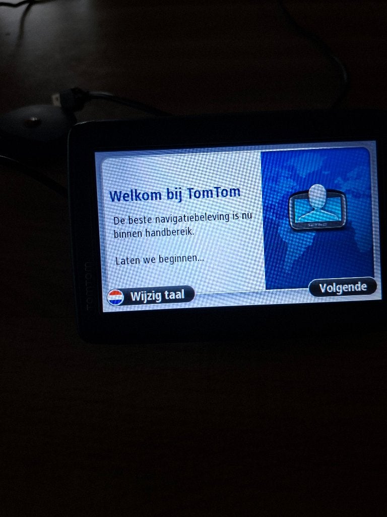 TomTom Via navigatie, Ophalen, Gebruikt