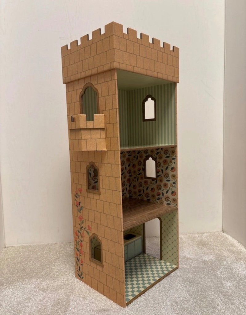 Maileg kasteel toren, Ophalen of Verzenden, Nieuw, Poppenhuis