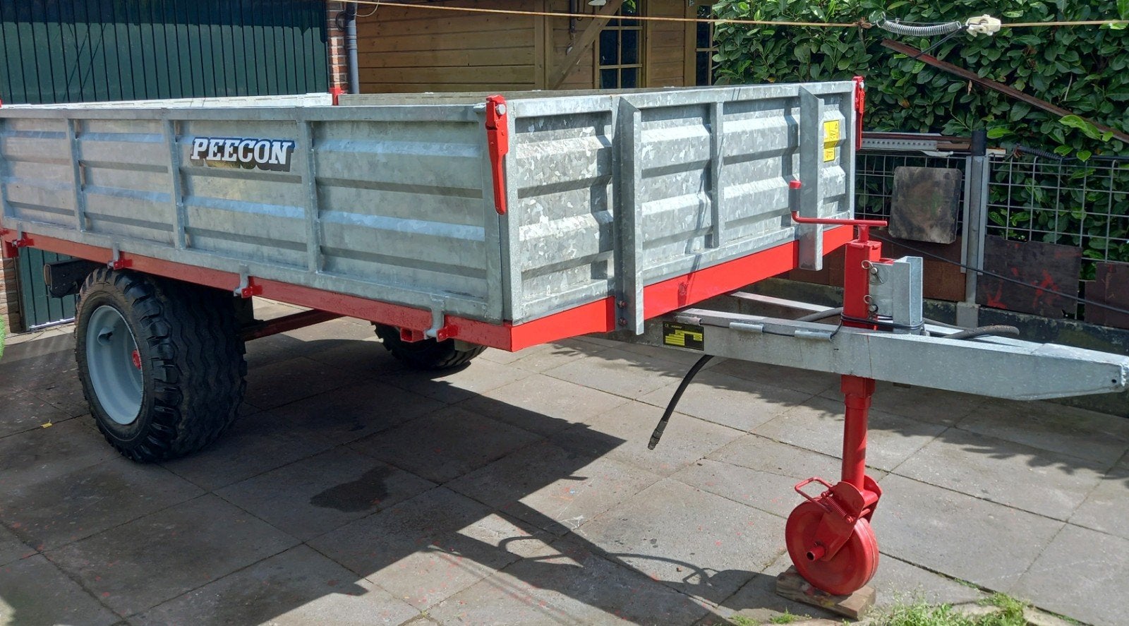 Peecon grondkieper kieper 4,5 ton schuitemaker kipper, Ophalen, Transport
