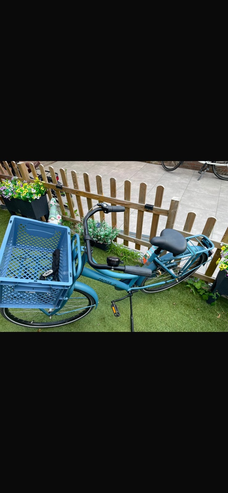Cortina U4 blauw, Fietsen en Brommers, Versnellingen, Zo goed als nieuw, Minder dan 47 cm, Ophalen