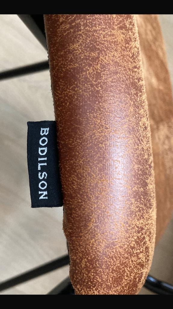 2 Mooie Bodilson eetkamerstoelen, Huis en Inrichting, Ophalen, Overige materialen, Gebruikt, Twee