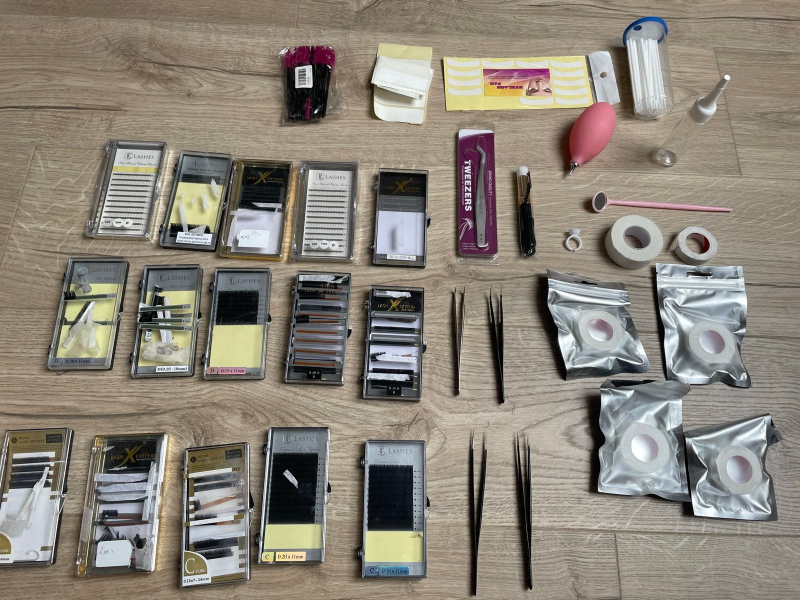 Uitgebreide Wimperset - Alles voor perfecte wimpers, Ogen, Zwart, Ophalen of Verzenden, Zo goed als nieuw