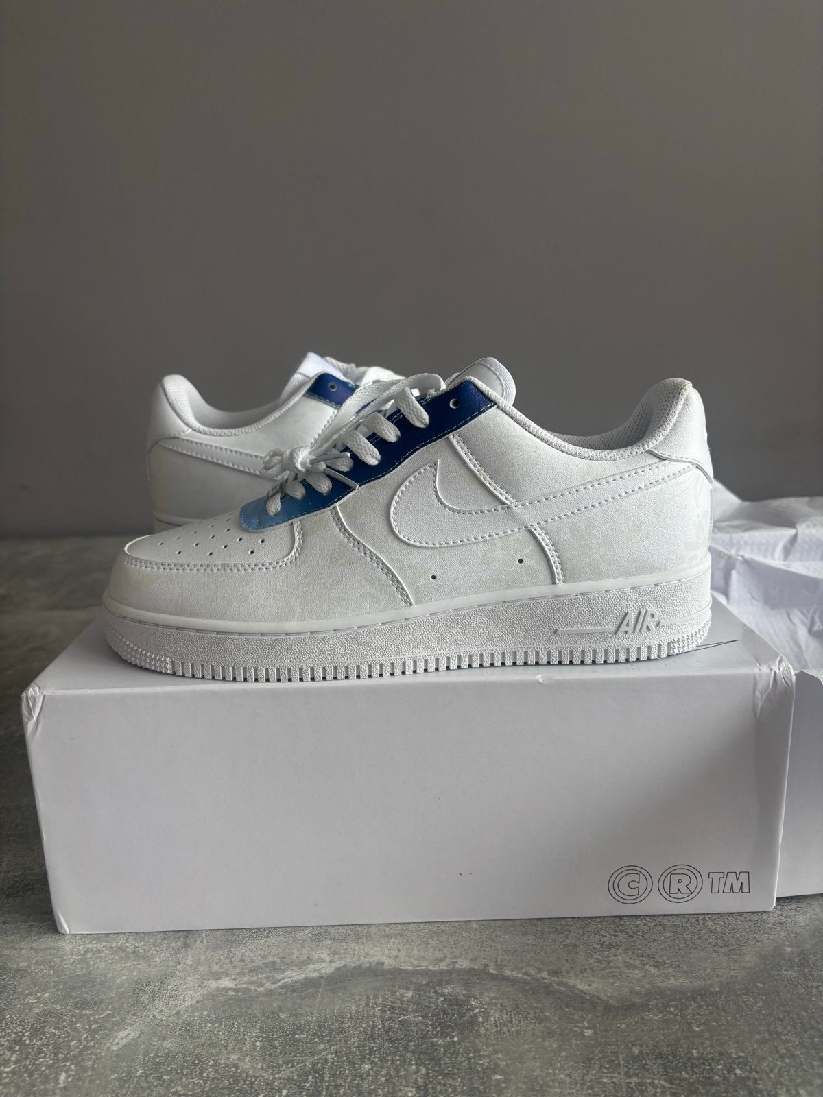 Nike Air Force 1 Custom - Uniek Design, Ophalen of Verzenden, Nieuw, Wit, Sneakers of Gympen