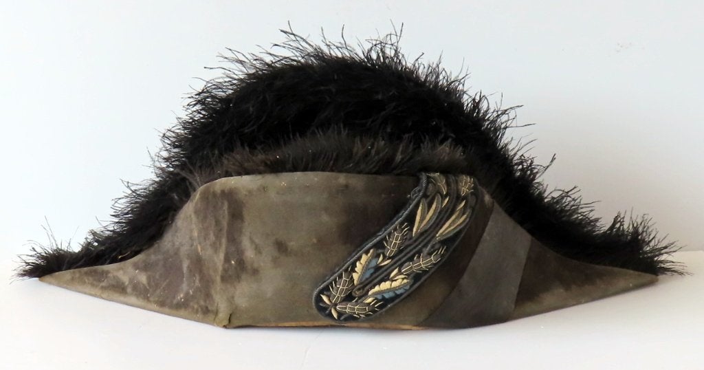 Koopje! (no 3) antieke franse steek/houten kist ,incl verzen, Ophalen of Verzenden, Landmacht, Overige gebieden, Kleding of Schoenen
