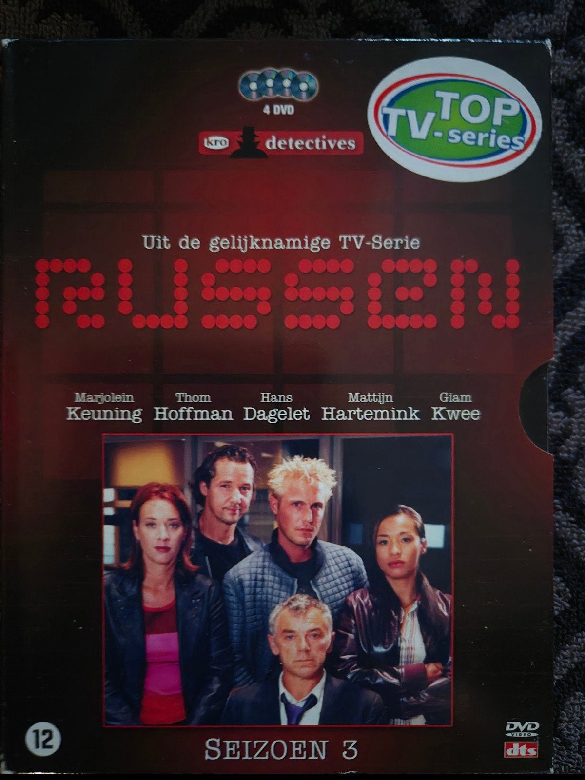 Russen - Seizoen 3 (4 DVD Boxset) - KRO Detectives, Cd's en Dvd's, Dvd's | Tv en Series, Misdaad, Nederlands, Zo goed als nieuw