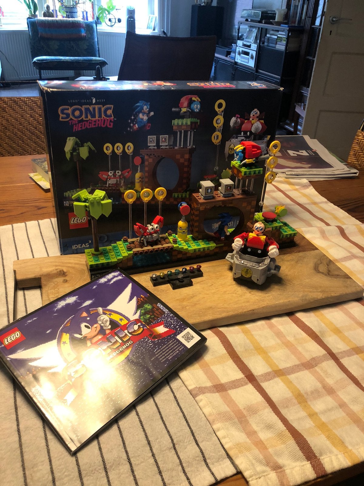 Lego Ideas 21331 Sonic The Hedgehog, Gebruikt, Inclusief instructies, Lego, Ophalen of Verzenden