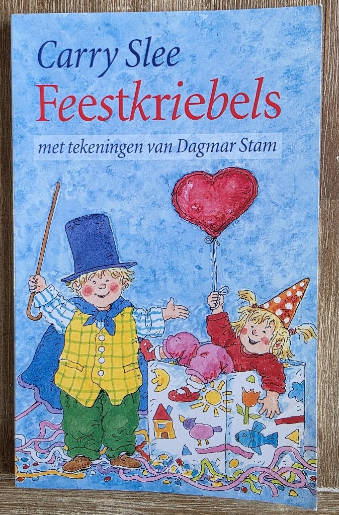Feestkriebels - Carry Slee - Iris en Michiel  , Fictie algemeen, Jongen of Meisje, Carry Slee, Ophalen of Verzenden