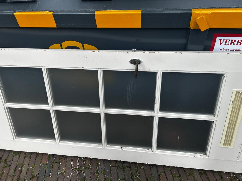 Eiken hout deur, Doe-het-zelf en Verbouw, Kozijnen en Schuifpuien, 75 tot 150 cm, Deurkozijn, Ophalen of Verzenden, Zo goed als nieuw