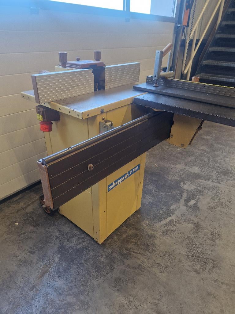 Scheppach - HF3000 - Tafelfreesmachine 400V, Doe-het-zelf en Verbouw, Gereedschap | Freesmachines, Gebruikt, Elektrisch, Overige soorten