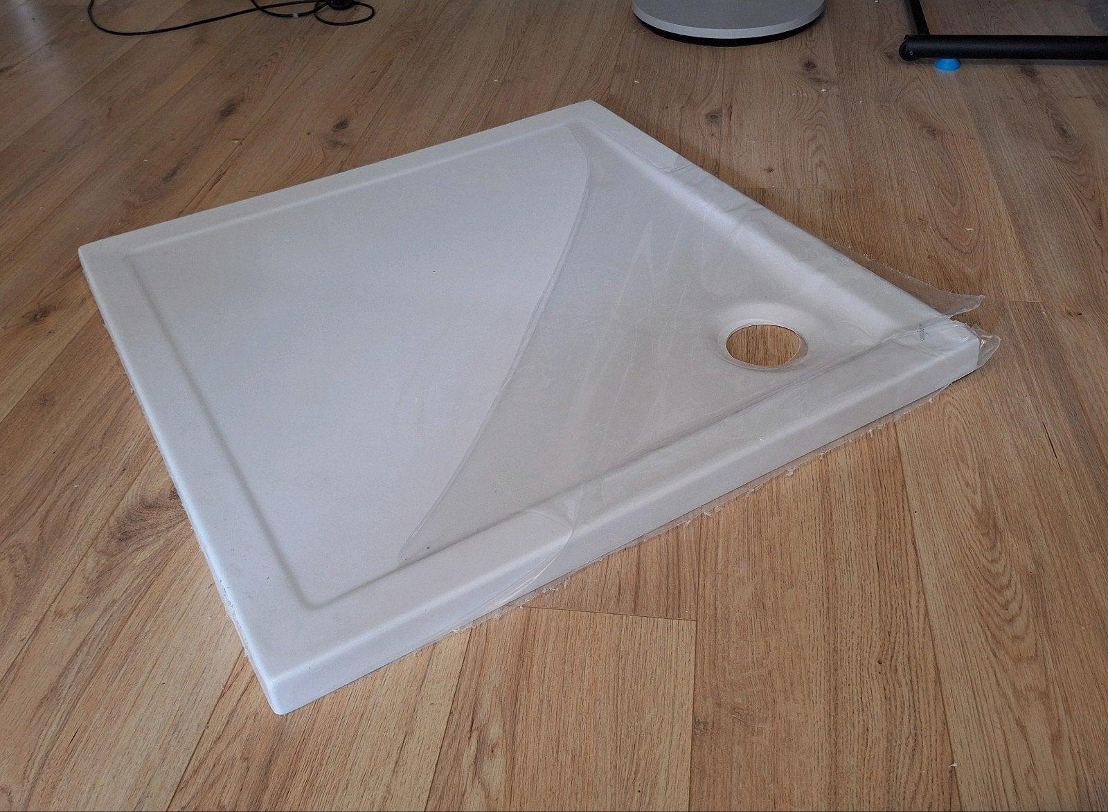 JUNGBORN Douchebak Cinque wit 80x80x2,5 cm, Ophalen of Verzenden, Nieuw, Douche