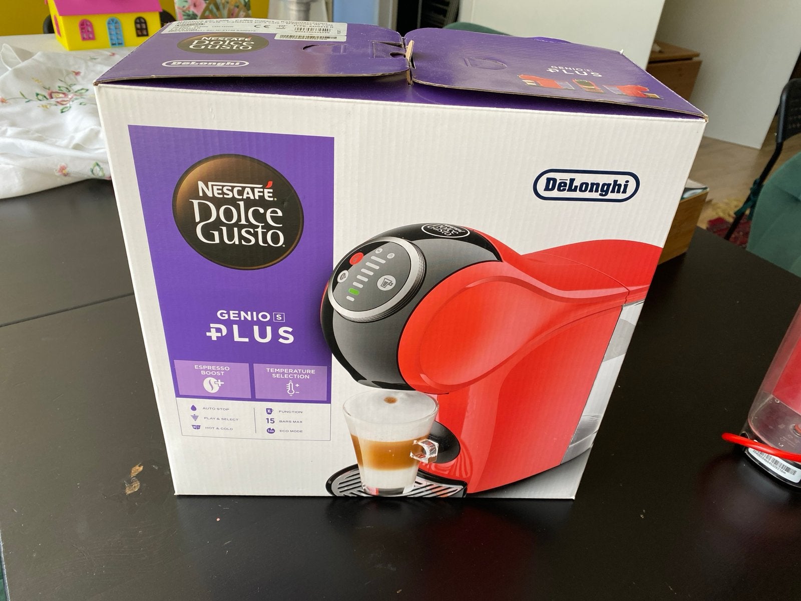 Nescafé Dolce Gusto Genio S Plus - Rood, Ophalen, Koffiemachine, Zo goed als nieuw, 2 tot 4 kopjes