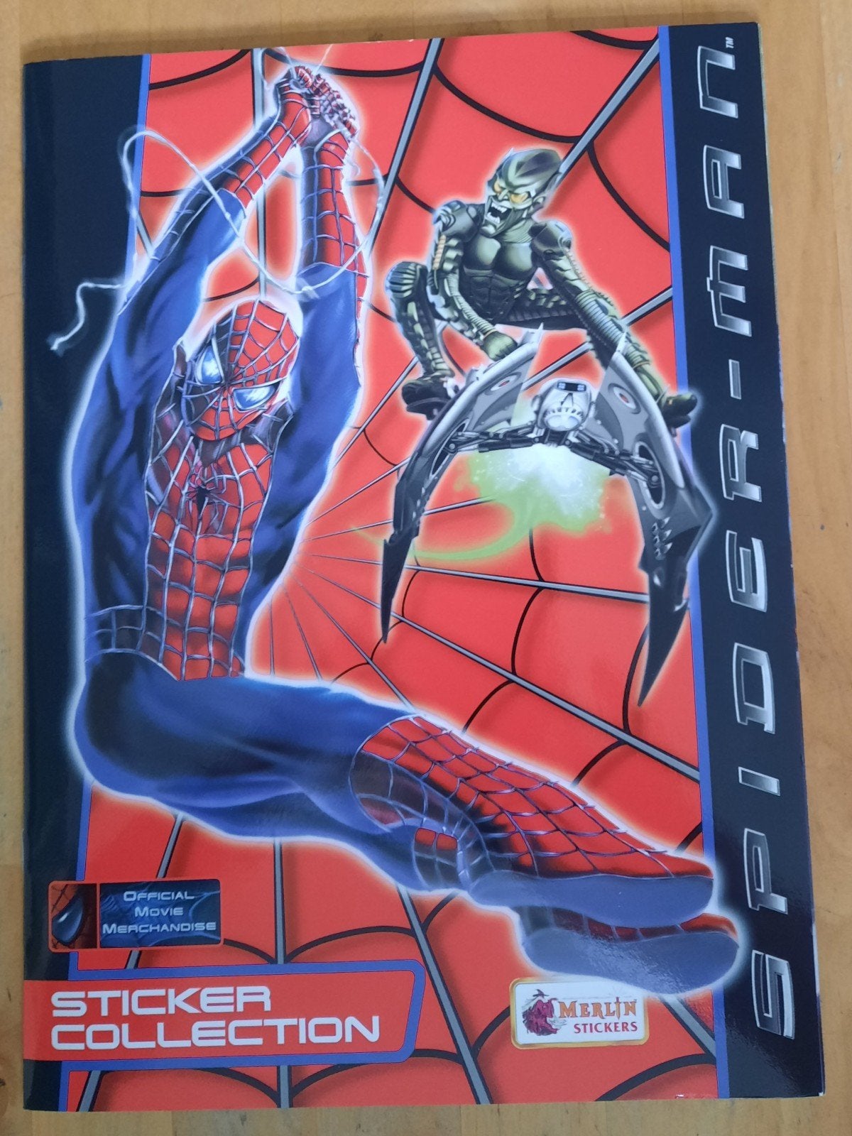 Spider-Man Sticker Collectie Album - Merlin, Ophalen of Verzenden, Zo goed als nieuw