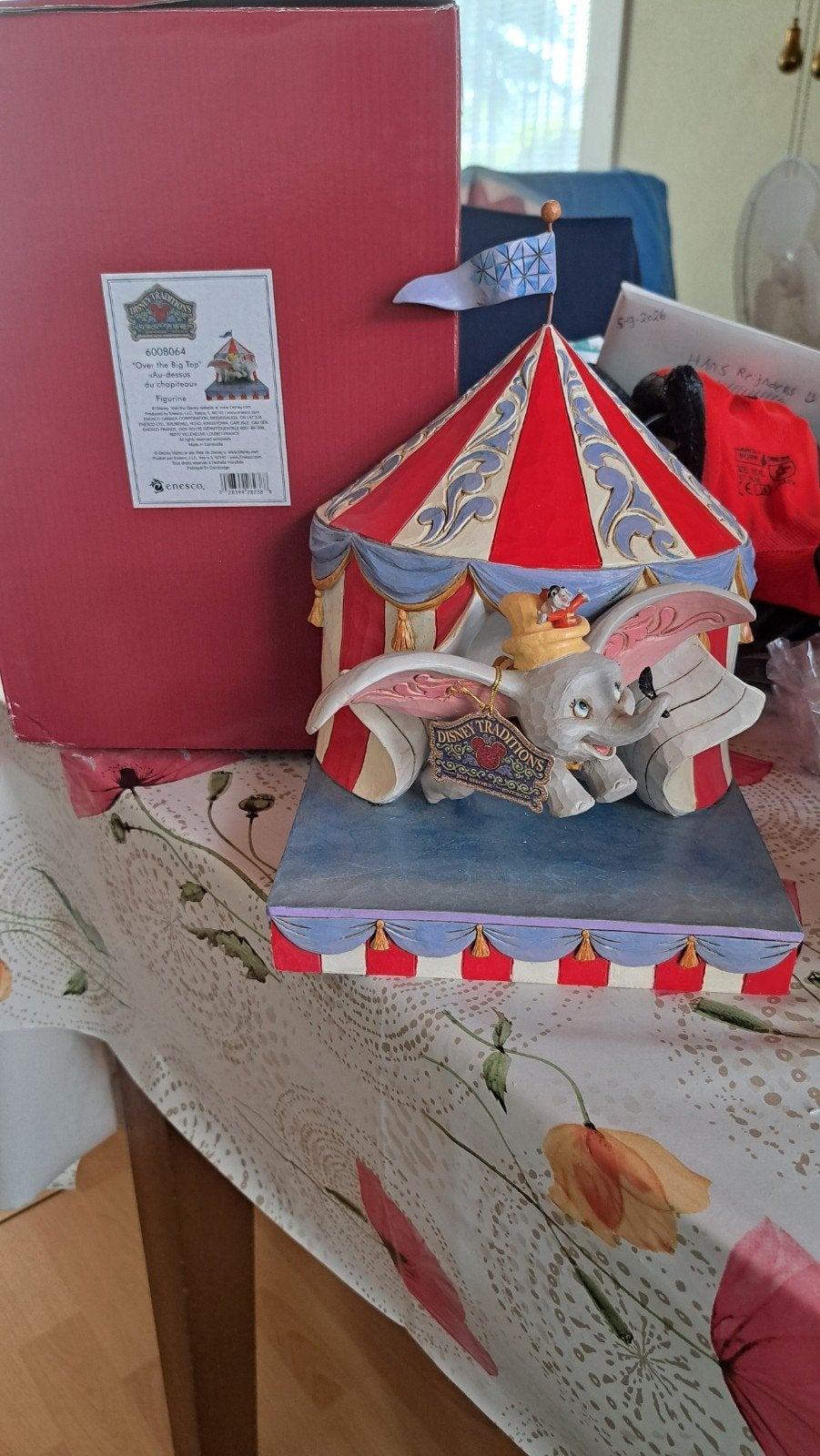 Disney Traditions Dumbo "Dumbo's Big Top" beeldje, Ophalen, Bambi of Dumbo, Zo goed als nieuw, Beeldje of Figuurtje