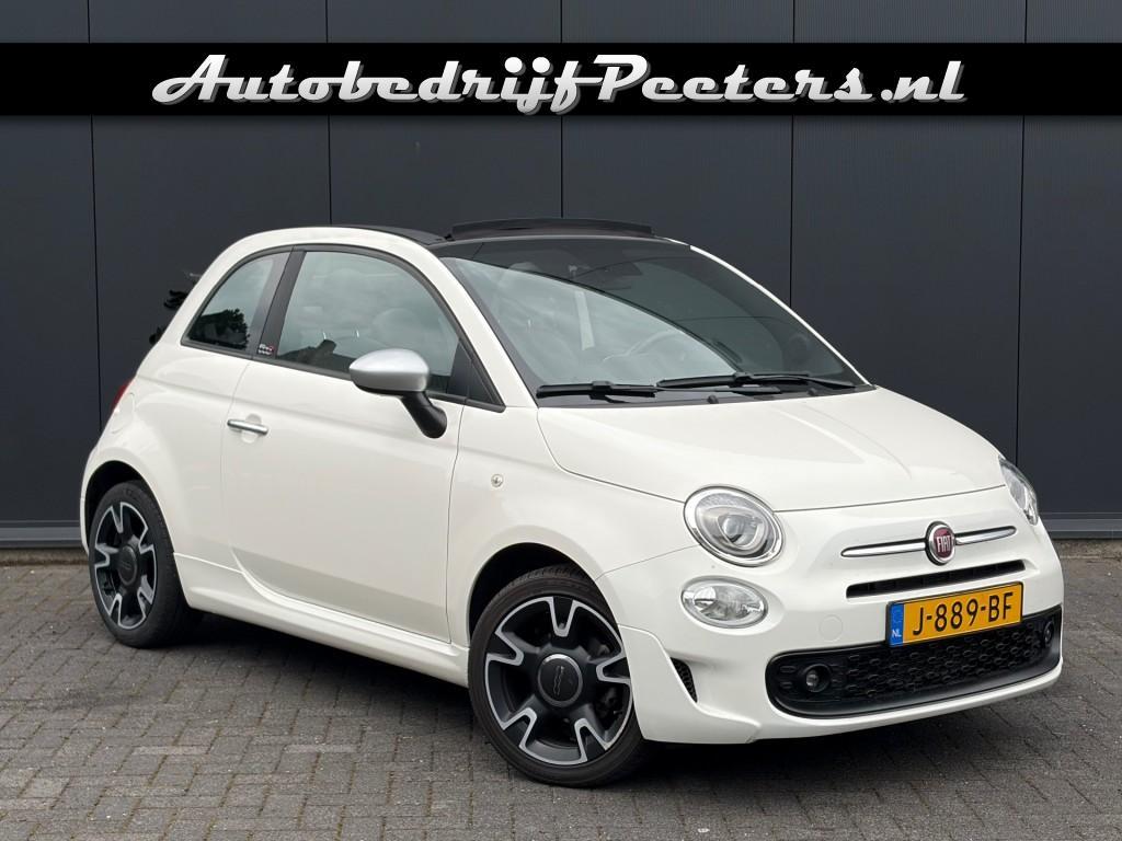 Fiat 500C 1.0 Hybrid Cabrio 1e eig. Navi Carplay Android PDC, Voorwielaandrijving, Euro 6, Cabriolet, 4 stoelen